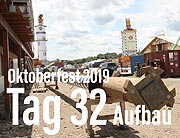 Oktoberfest 2019: Tag 32 Wiesn-Aufbau @ Theresienwiese (Donnerstag, 08.08.2019) (©Foto: Marikka-Laila Maisel)